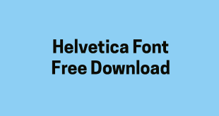 helvetica font free download