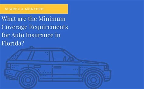 Florida Minimum Liability Insurance Requirements