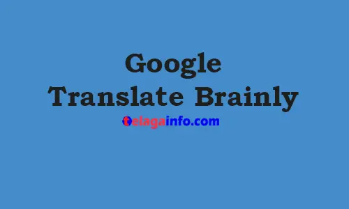 Google Translate Brainly